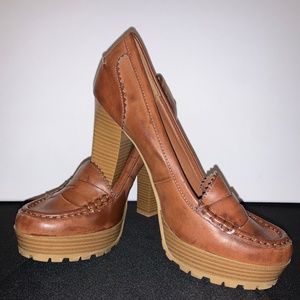 Mia Girl Oxford Platform Heals